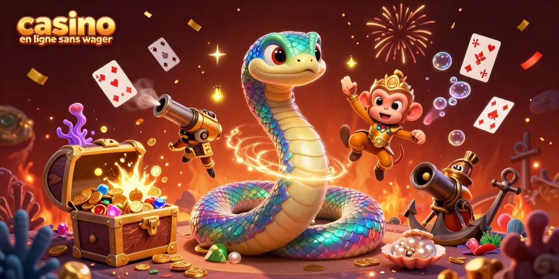 Jouez sur un casino en ligne sans wager et gagnez avec des bonus attractifs aux jeux captivants.