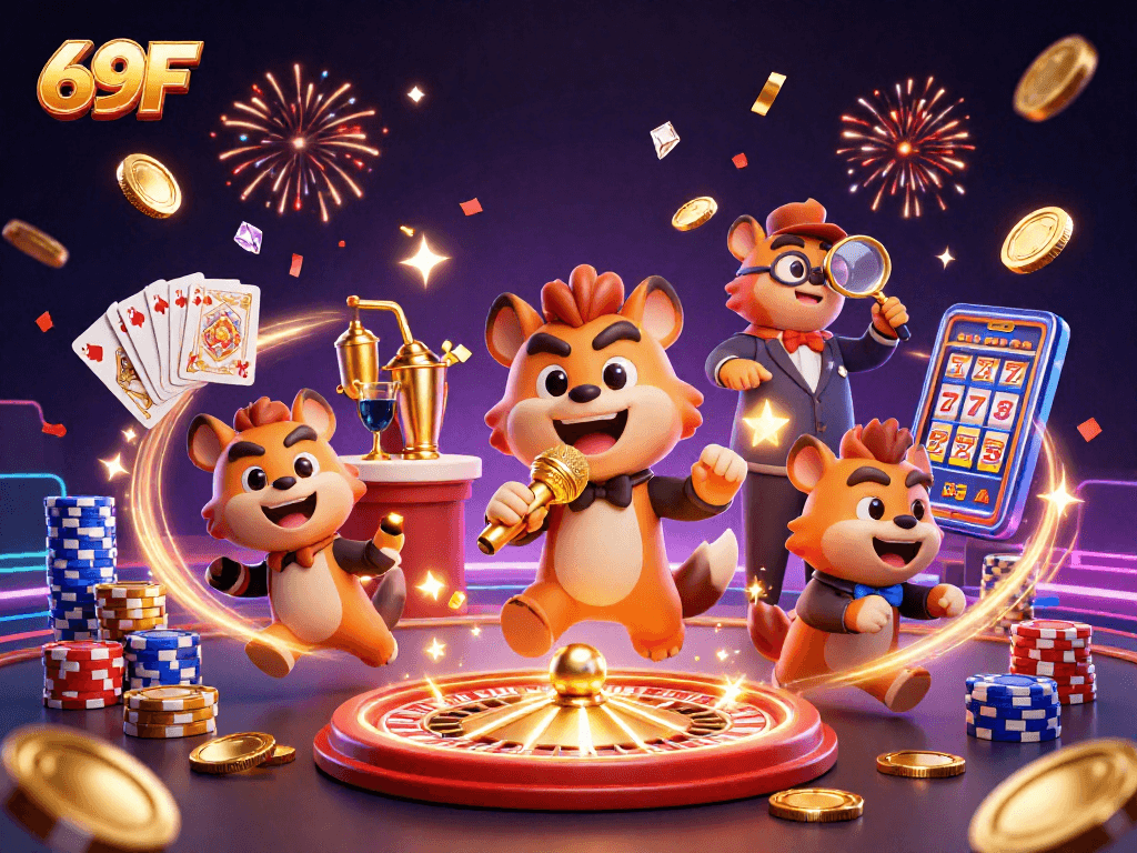 Entre no cassino com 69F e divirta-se com comédia, jogos e grandes prêmios!