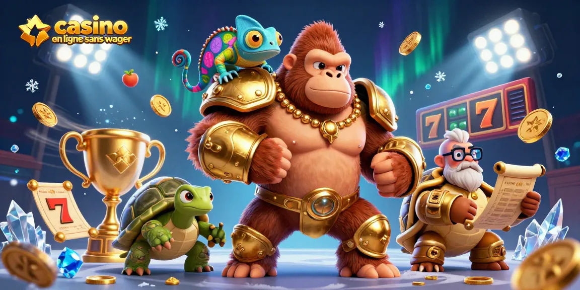 Jouez dans un casino en ligne sans wager et découvrez des opportunités de gains avec des machines à sous riches en couleurs.