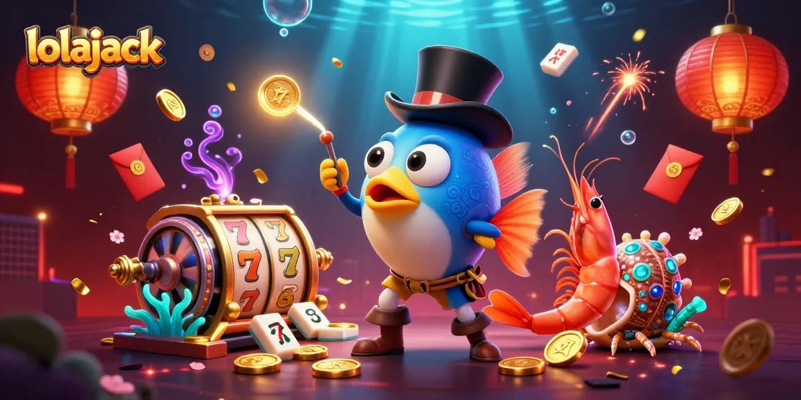 Experience the thrill of lolajack with vibrant 3D casino elements and captivating characters!