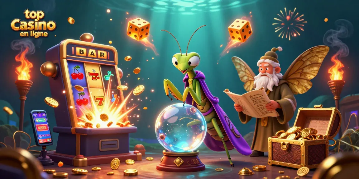 Capturer l'essence du top casino en ligne avec des personnages mystiques et des éléments de jeu captivants.