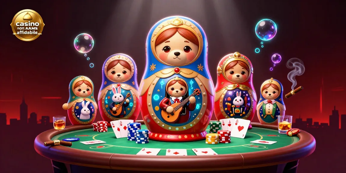 Gioca in casino non AAMS affidabile con un'atmosfera vibrante e divertente, incontrando personaggi unici.