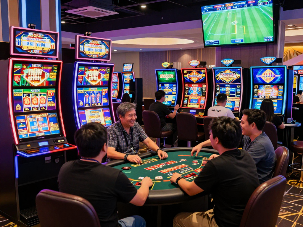 Experience the excitement of pasaran togel in a lively online casino atmosphere.