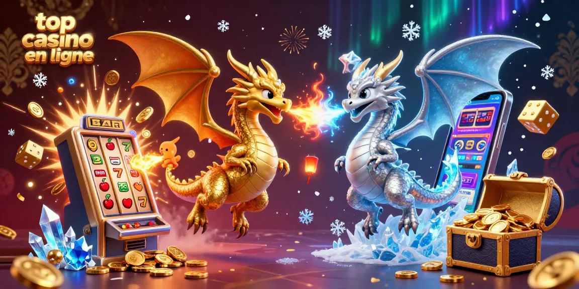 Jouez aux machines à sous dans le meilleur top casino en ligne avec des dragons fantastiques et un jackpot éclatant.
