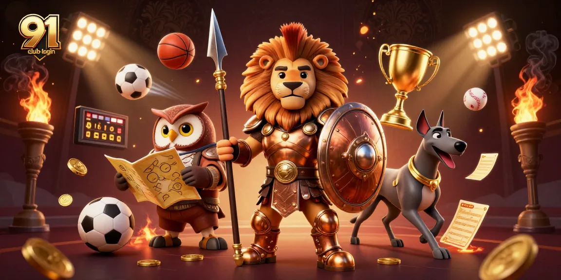 Utilize the 91 club login to experience dynamic gaming with charismatic characters and rich elements in a captivating scene.