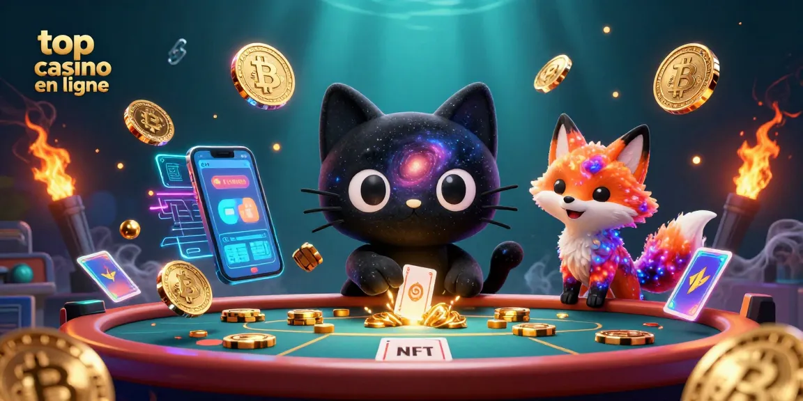 Jouez au top casino en ligne avec des personnages cosmiques et des jetons en or.