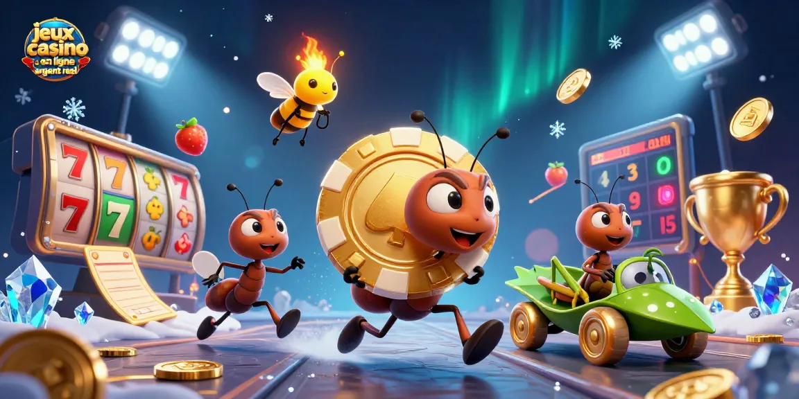 Découvrez des jeux de casino en ligne argent réel à travers cette illustration captivante.