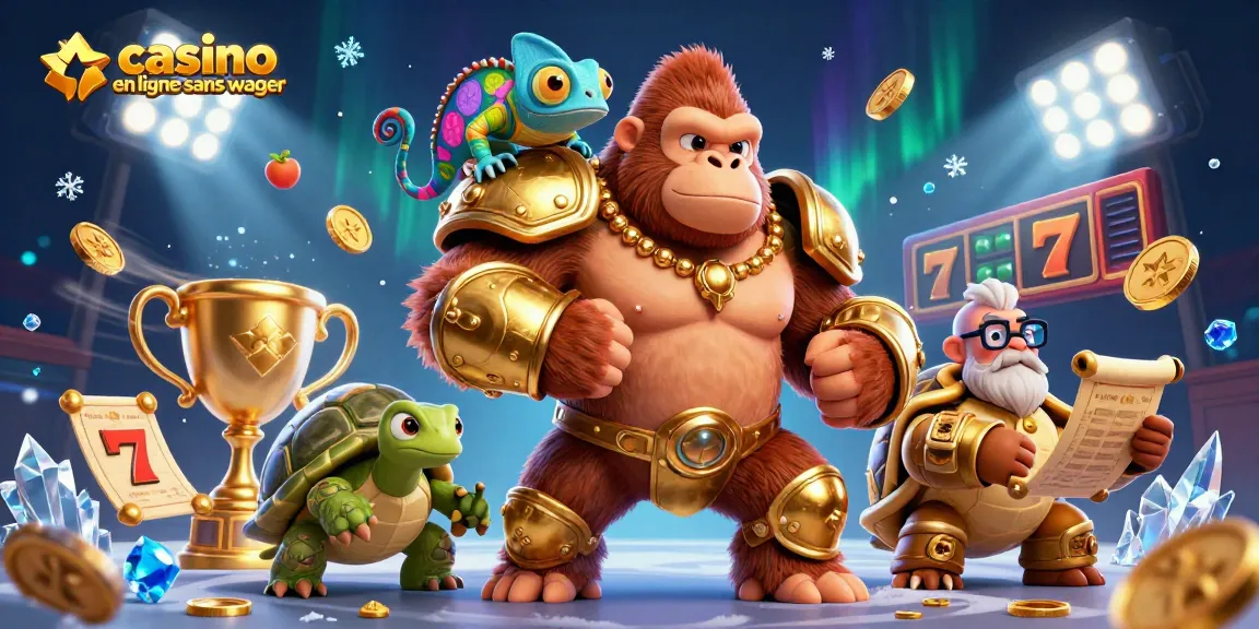 Jouez dans un casino en ligne sans wager et découvrez des opportunités de gains avec des machines à sous riches en couleurs.
