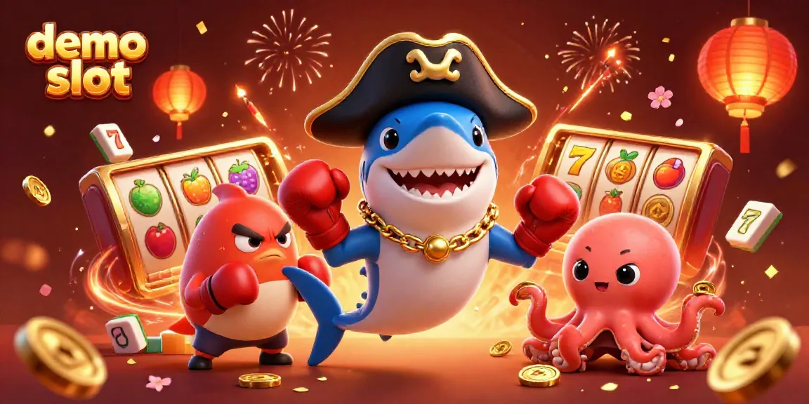 Menyaksikan demo slot dengan hiu bajak laut 3D, ikan buntal, dan bayi cumi-cumi mengumpulkan koin emas.
