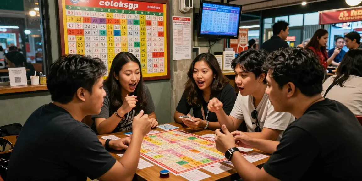 Kelompok orang antusias berdiskusi strategi untuk coloksgp di lingkungan kota yang ramai