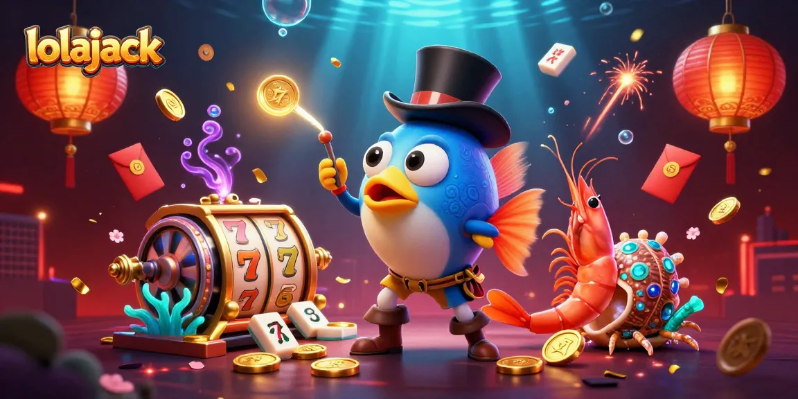 Experience the thrill of lolajack with vibrant 3D casino elements and captivating characters!