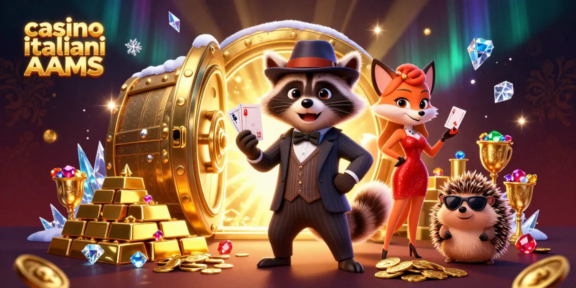 Gioca in casino italiani non AAMS, con un raffinato tasso e la sua compagna, immersi tra tesori e gemme scintillanti.