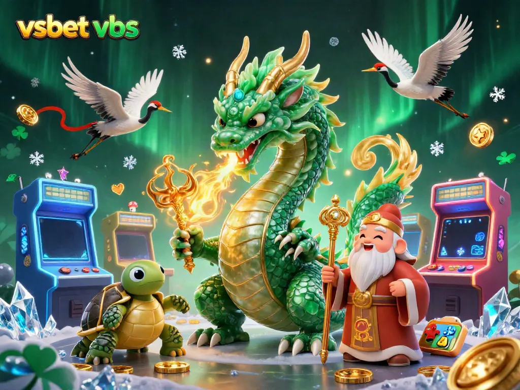 Experience thrilling casino adventures with the majestic vsbet vbs dragon and lucky symbols in a vibrant 3D scene.