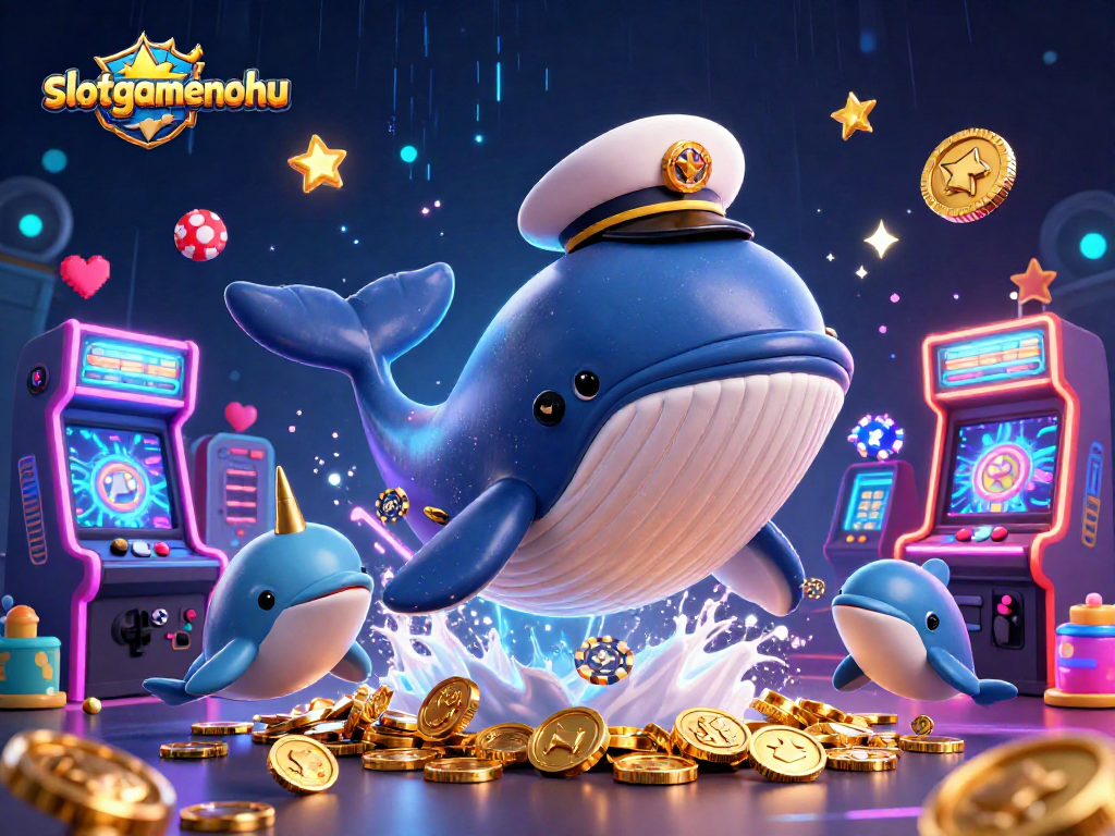 Experience jackpot thrills at slotgamenohu with playful dolphins and a treasure of coins.