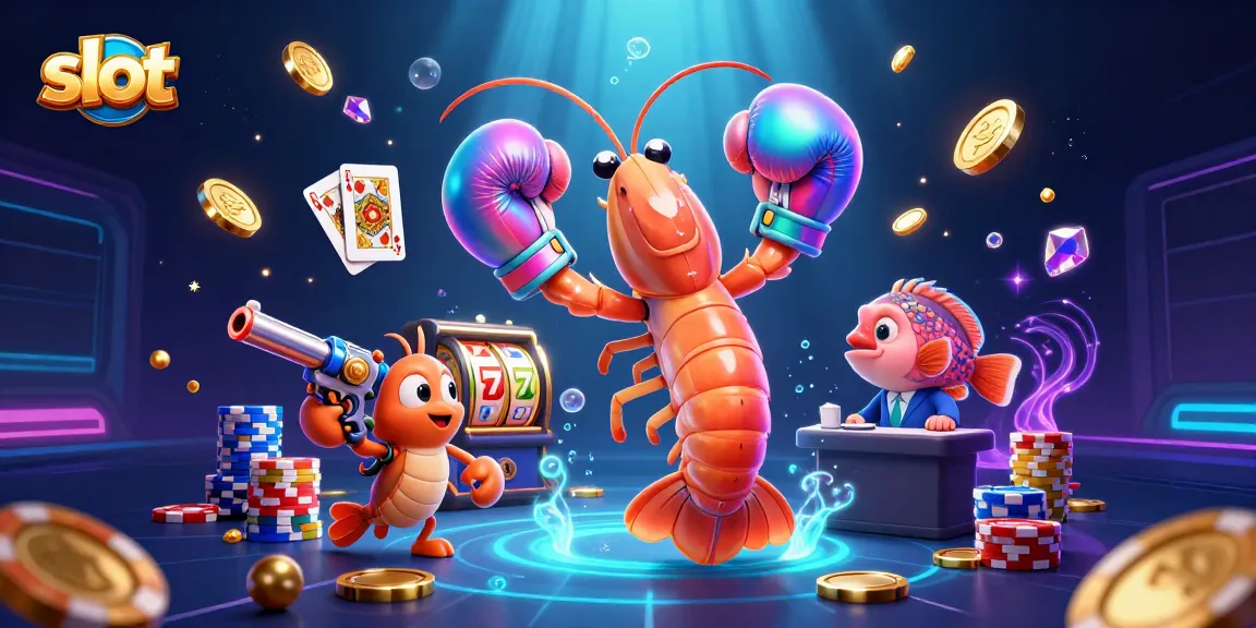Spin the slot reels amidst cascades of golden coins with slot-themed characters in action.