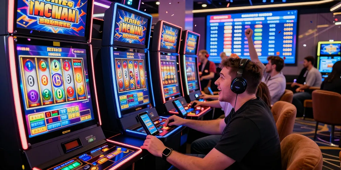 Exciting scene featuring players engaging with slot88 online games in a modern virtual casino environment.