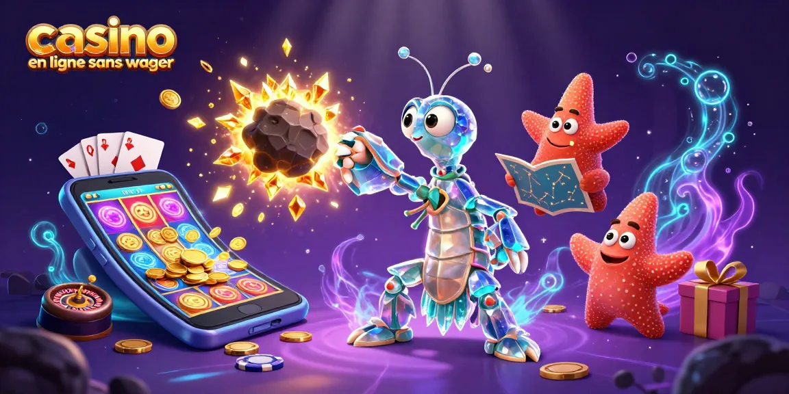 Explorez le monde captivant des jeux dans un casino en ligne sans wager, où les trésors enchâssés brillent et les aventures vous attendent.