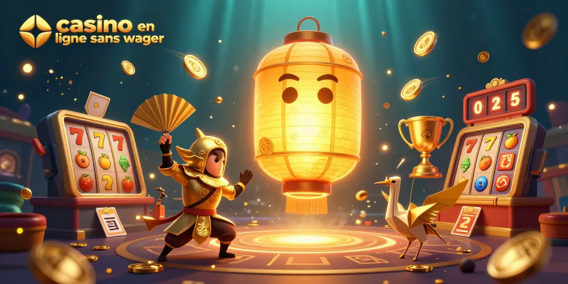 Gagnez avec le casino en ligne sans wager grâce à l'illustration dynamique des machines à sous.
