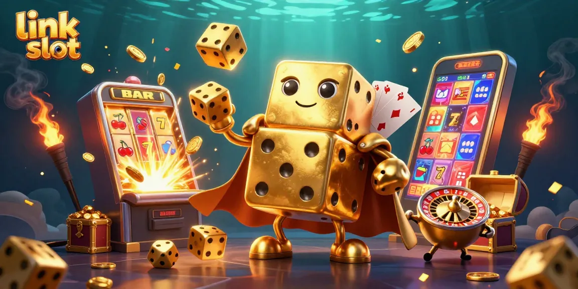 Experience thrilling wins with link slot games featuring vibrant jackpots and colorful casino elements.