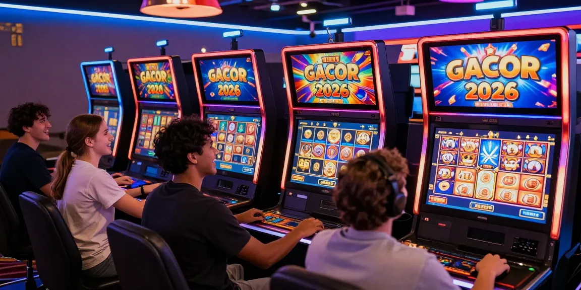 Pengalaman bermain slot gacor online dengan pemain bahagia merayakan kemenangan di platform modern.