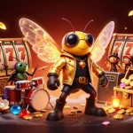 Spin for fortune with 88aa com in an exciting casino-themed rock star scene filled with playful elements.