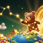 Play iwin in a dazzling 3D casino scene with stars, coins, and gems.