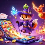 Tài xỉu MD5 entertains with vibrant slots and magic in an enchanting digital scene.