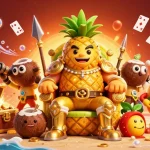 Experience the excitement of xn88 casino gaming with vibrant character art and dynamic decorations.