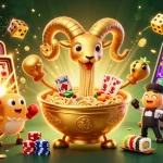 Gioca con l'applicazione poker in un ambiente vivace con personaggi divertenti e elementi di gioco.
