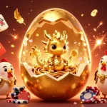Engage with the exciting gameplay at uu88 while witnessing a golden dragon emerge in a dazzling casino setting.