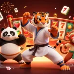 Jouer au casino sans vérification avec des tigres de kung-fu et des éléments de jeux excitants.