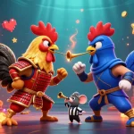 Jouez à des jeux de casino en ligne argent réel avec des personnages animés et des effets dynamiques.