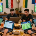 Exciting betting scene featuring Gacor 25 during the Piala Dunia 2026.