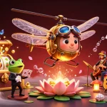 Nouveau casino en ligne France : Un dragonfly pilote et un croupier grenouille au casino