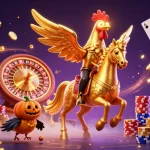 Gagnez avec des jeux de casino en ligne sans wager dans un casino magique et coloré.