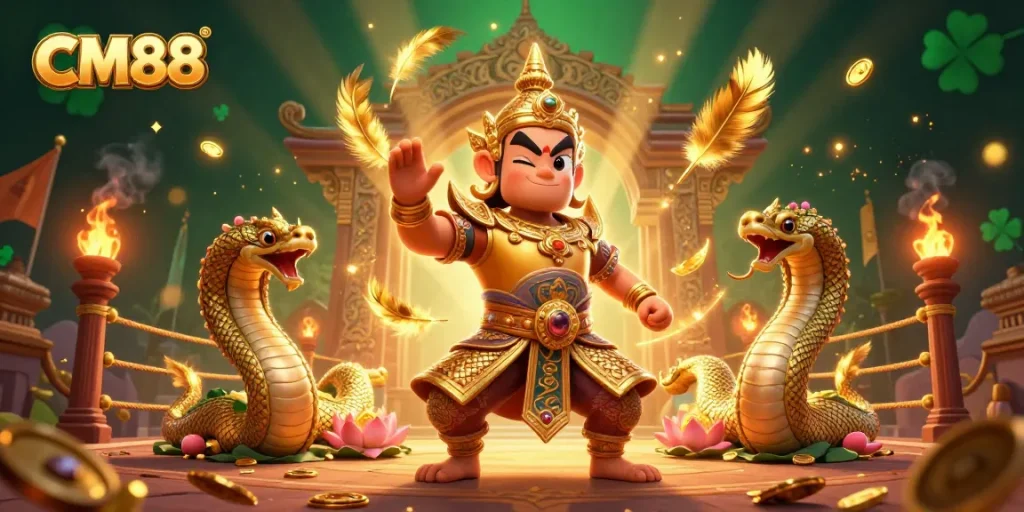Unleash stunning wins with CM88 as the Thai guardian protects your fortune in an epic casino adventure.