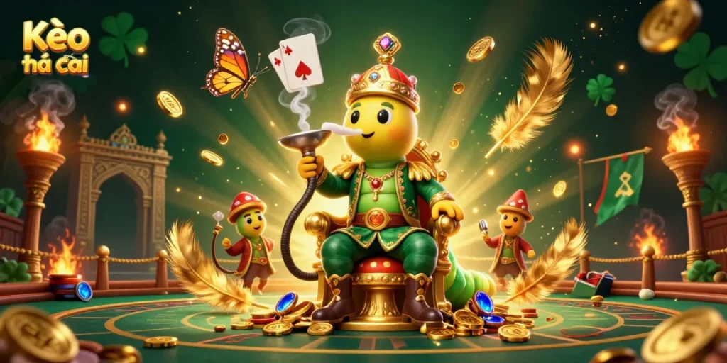 Kèo nhà cái offers immersive sports betting experiences, featuring vibrant characters and dynamic elements.